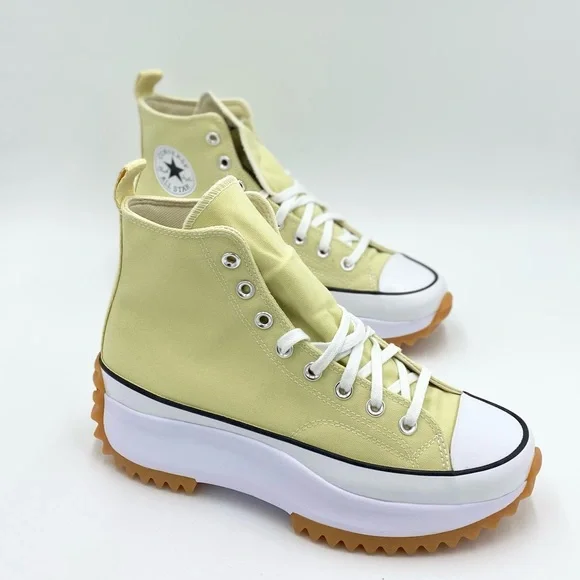 Converse Run Star Hike HI Shoes Sneakers "Lemon Drop" - A02132C - Picture 3 of 7